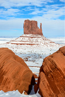 Monument Valley in Winter